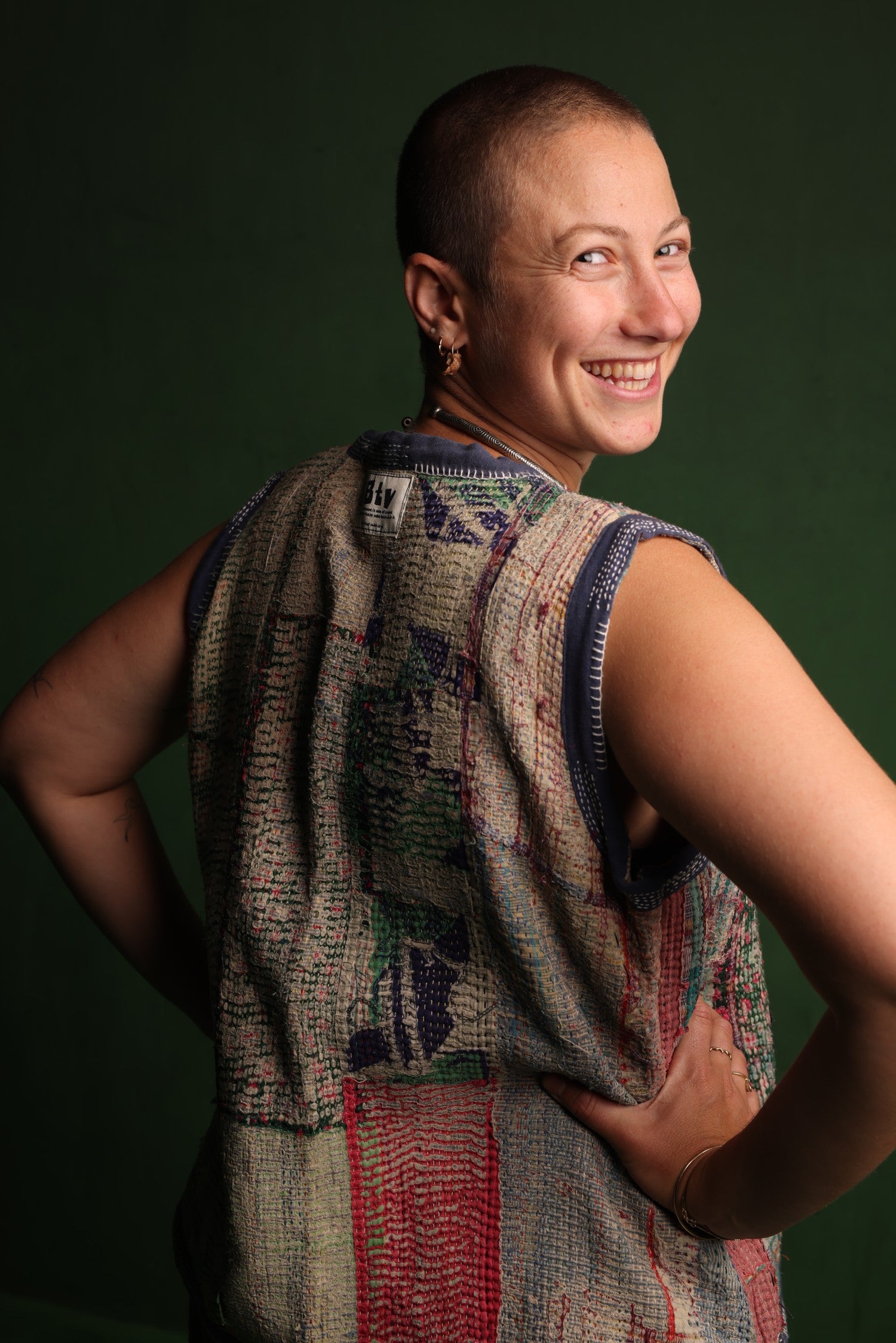 Kantha Vest