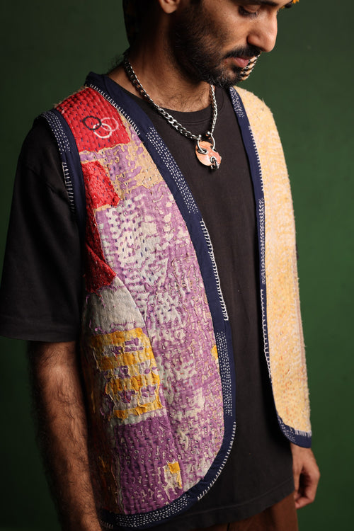 Kantha Vest
