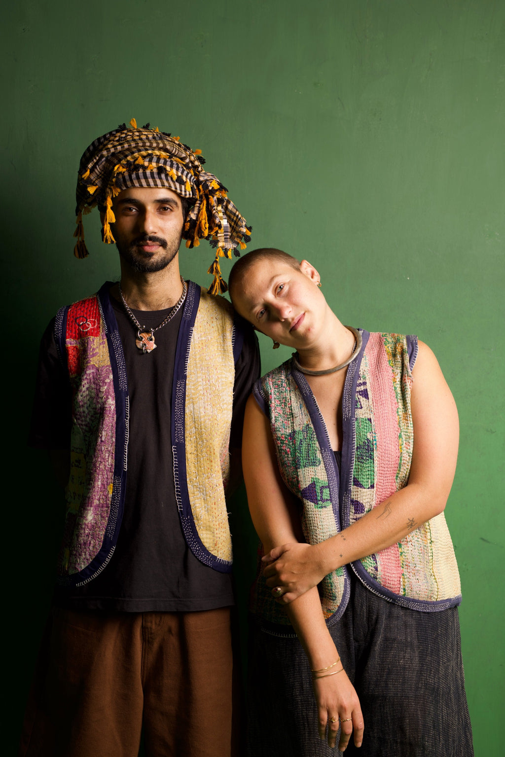 Kantha Vest